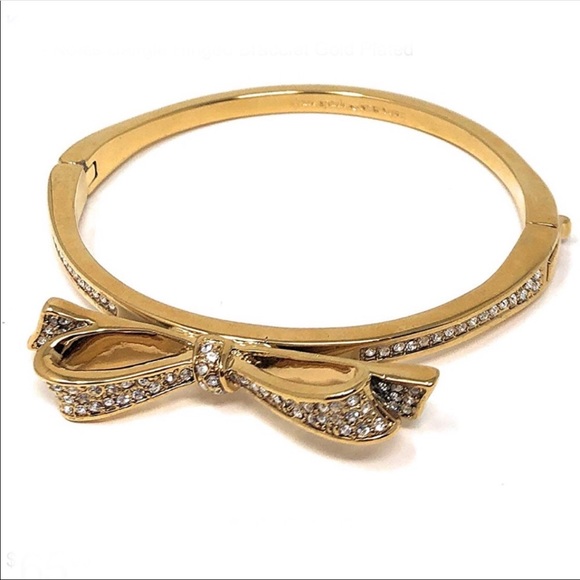 π Kate Spade β οΈ Tied up Pave Bow Bangle - Picture 7 of 8